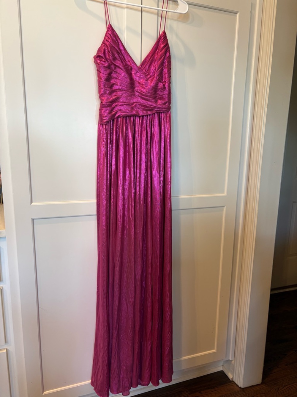 Retrofete Doss Dress - Hot Pink/Metallic - Picture 4 of 5